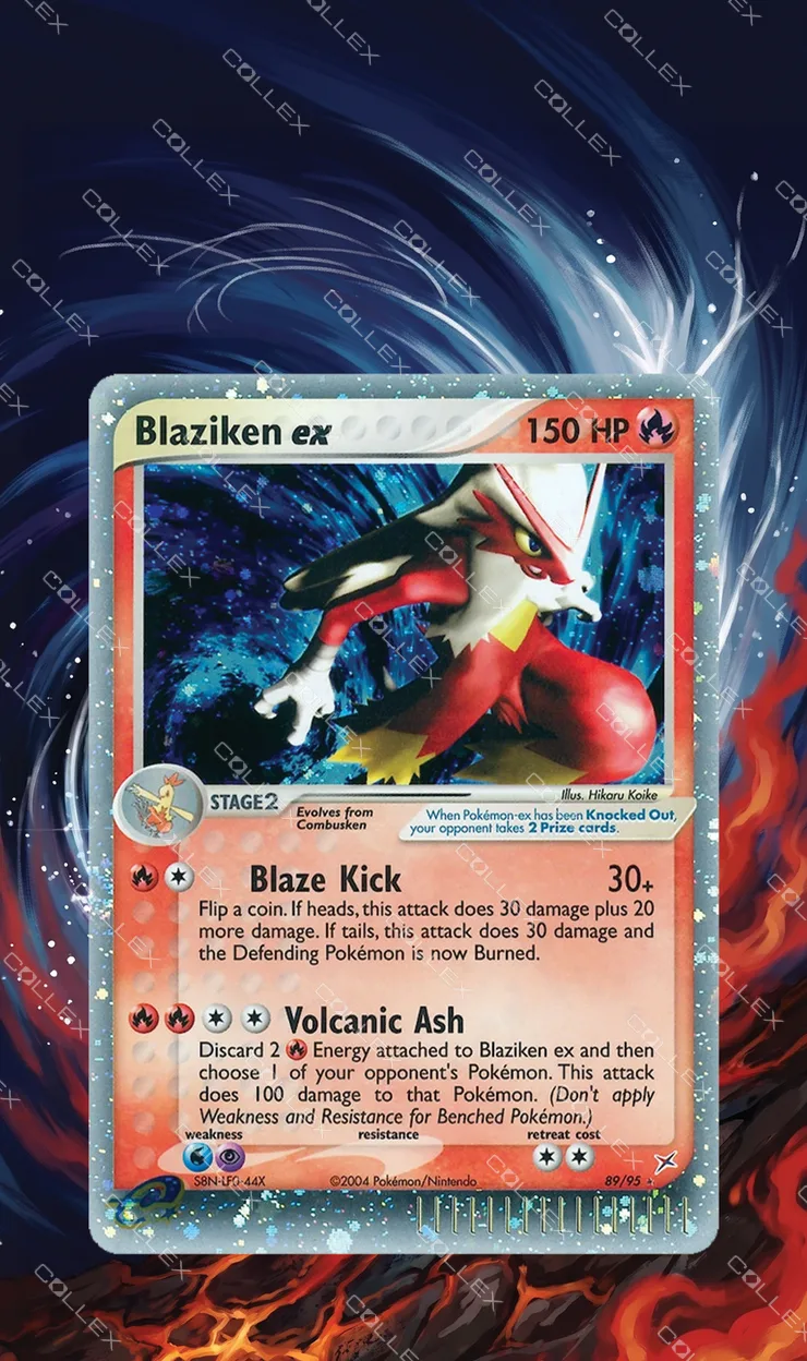 Blaziken ex extended art