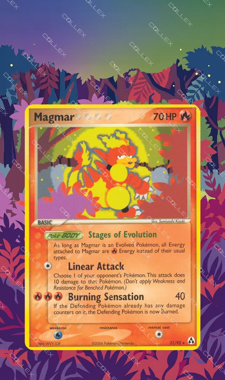 Magmar extended art